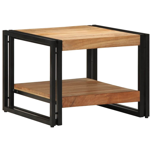 vidaXL Τραπεζάκι σαλονιού 50x50x38 cm μασίφ ξύλο ακακίας
