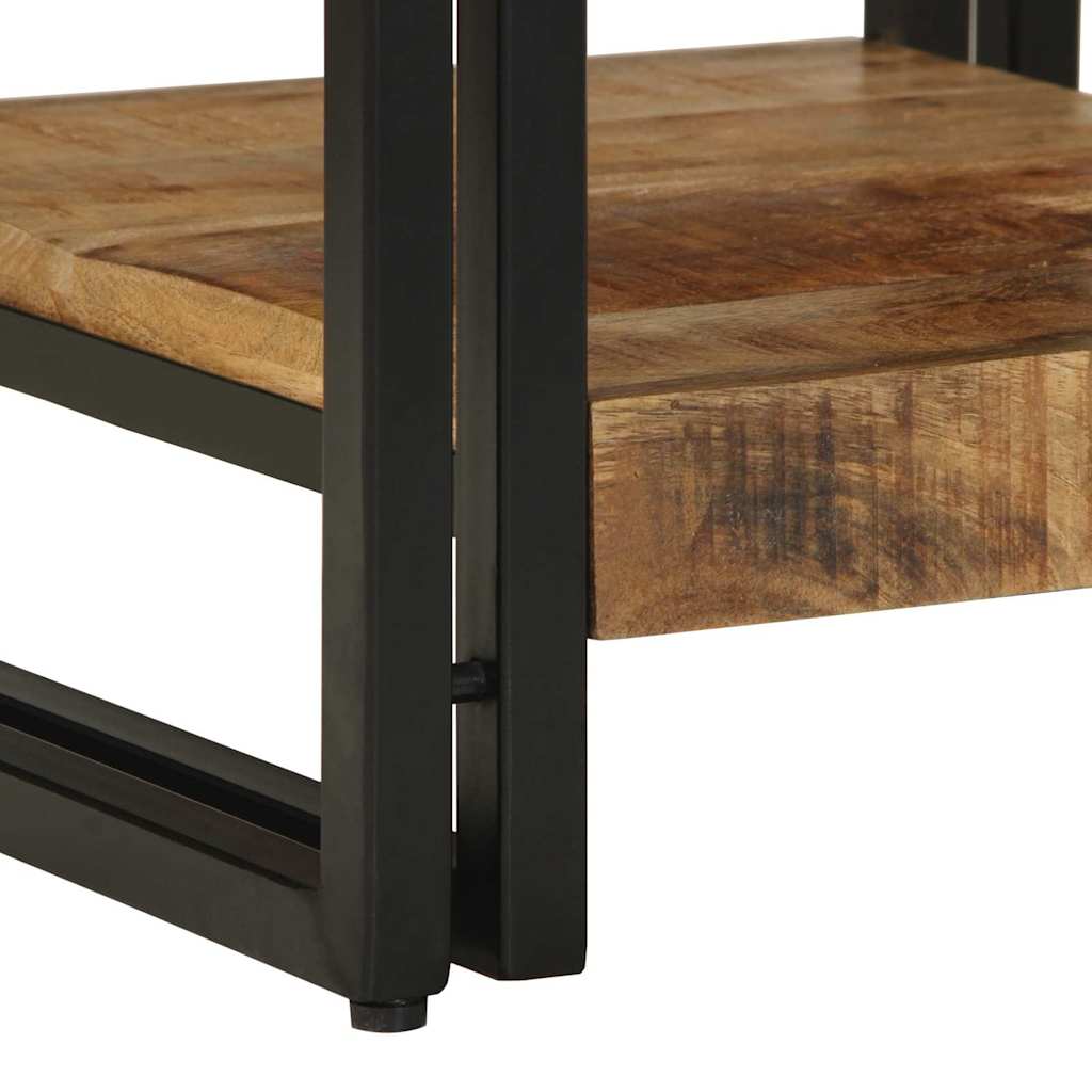 vidaXL Τραπεζάκι σαλονιού Καφέ 40 x 40 x 38 cm Στερεό ξύλο μάνγκο