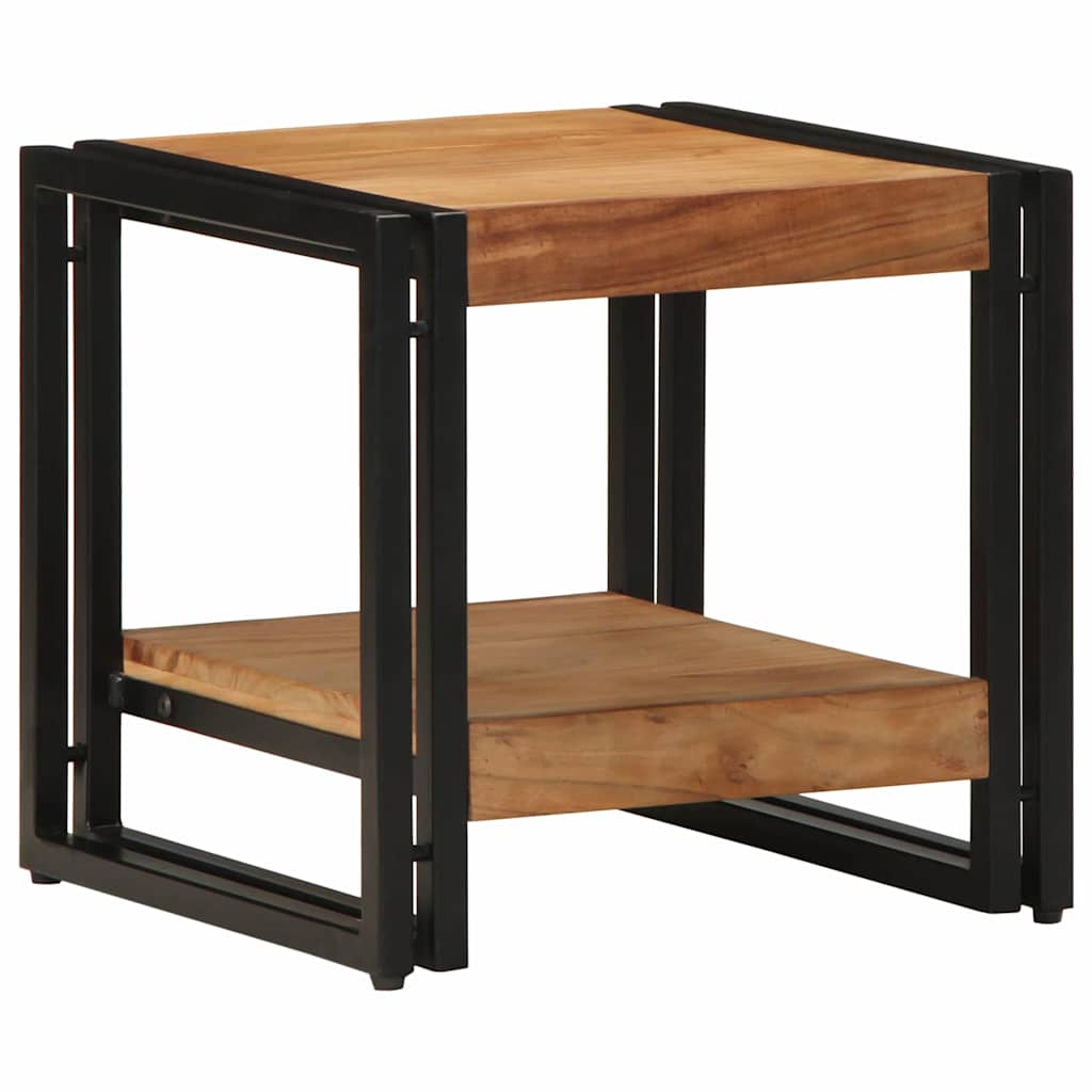 vidaXL Τραπεζάκι σαλονιού Καφέ 40 x 40 x 38 cm Στερεό Ξύλο Ακακίας