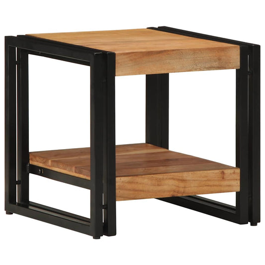 vidaXL Τραπεζάκι σαλονιού Καφέ 40 x 40 x 38 cm Στερεό Ξύλο Ακακίας