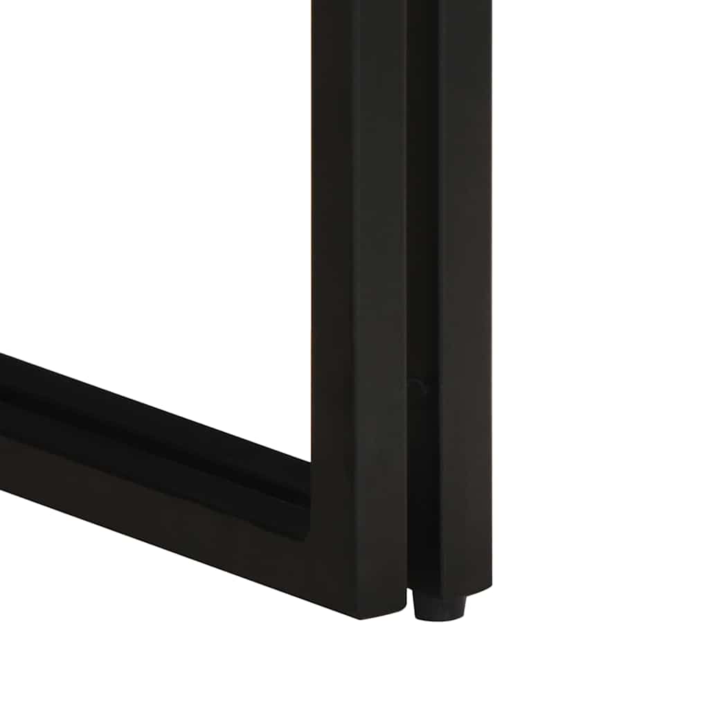 vidaXL Τραπέζι καφέ 40x50x38 εκ Μασίφ τραχύ ξύλο μάνγκο