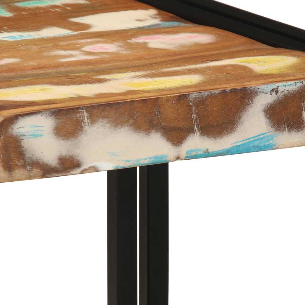 vidaXL Τραπεζάκι σαλονιού 40 x 40 x 38 cm Στερεό Ανακτηθέν Ξύλο