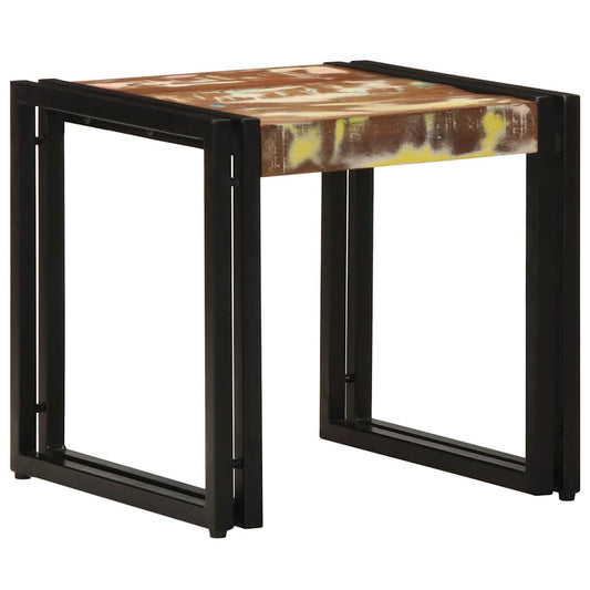vidaXL Τραπεζάκι σαλονιού 40 x 40 x 38 cm Στερεό Ανακτηθέν Ξύλο