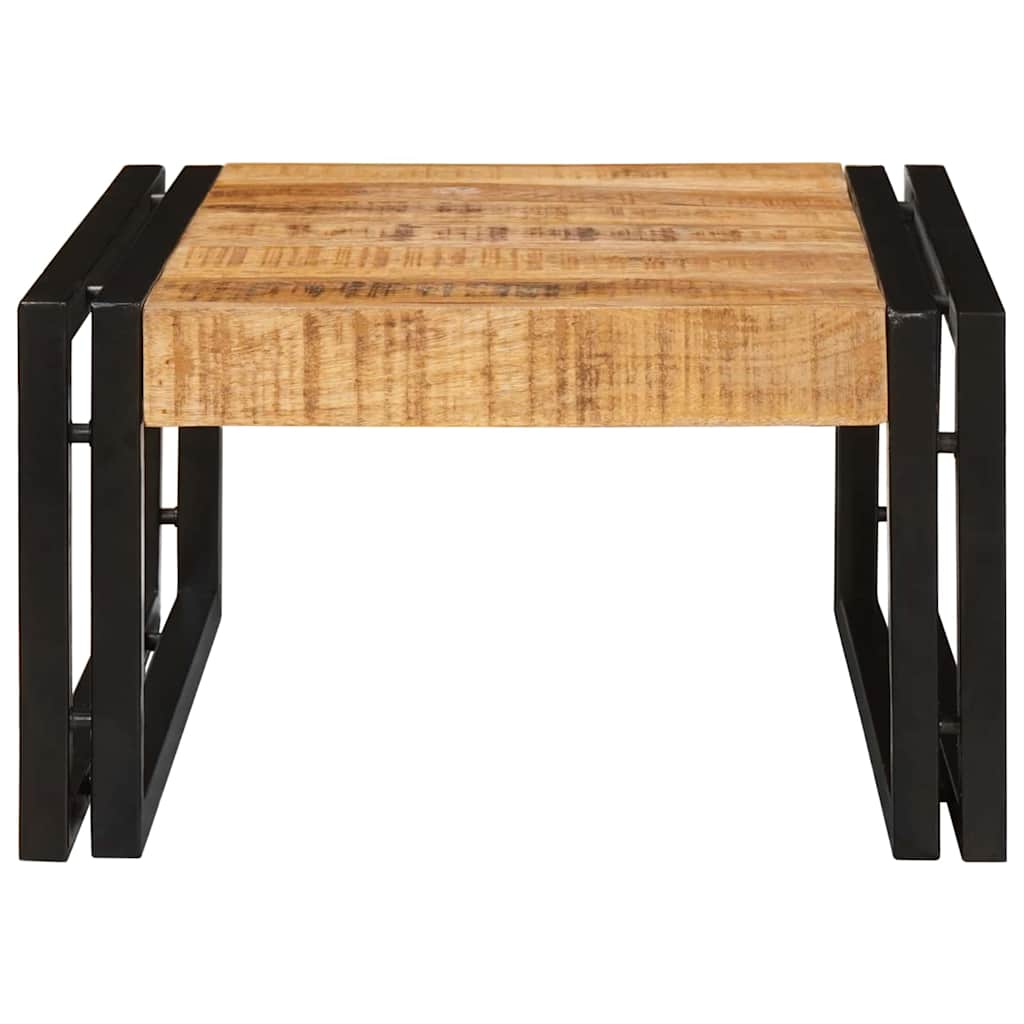 vidaXL Ράφι μπάνιου 40 x 50 x 23 εκ Μασίφ ξύλο μάνγκο και σίδερο