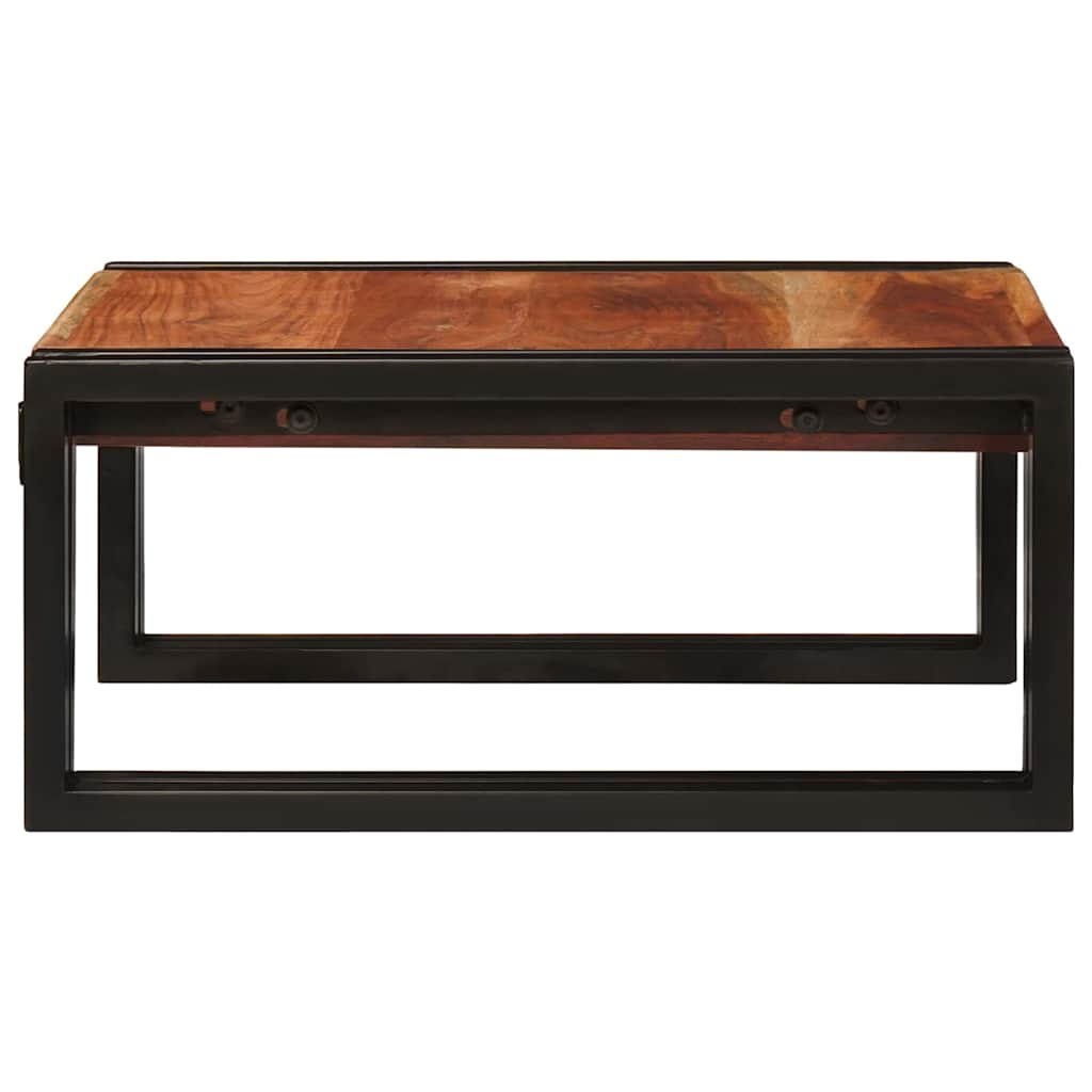 vidaXL Ράφι μπάνιου 40 x 50 x 23 εκ Μασίφ ξύλο μάνγκο και σίδερο