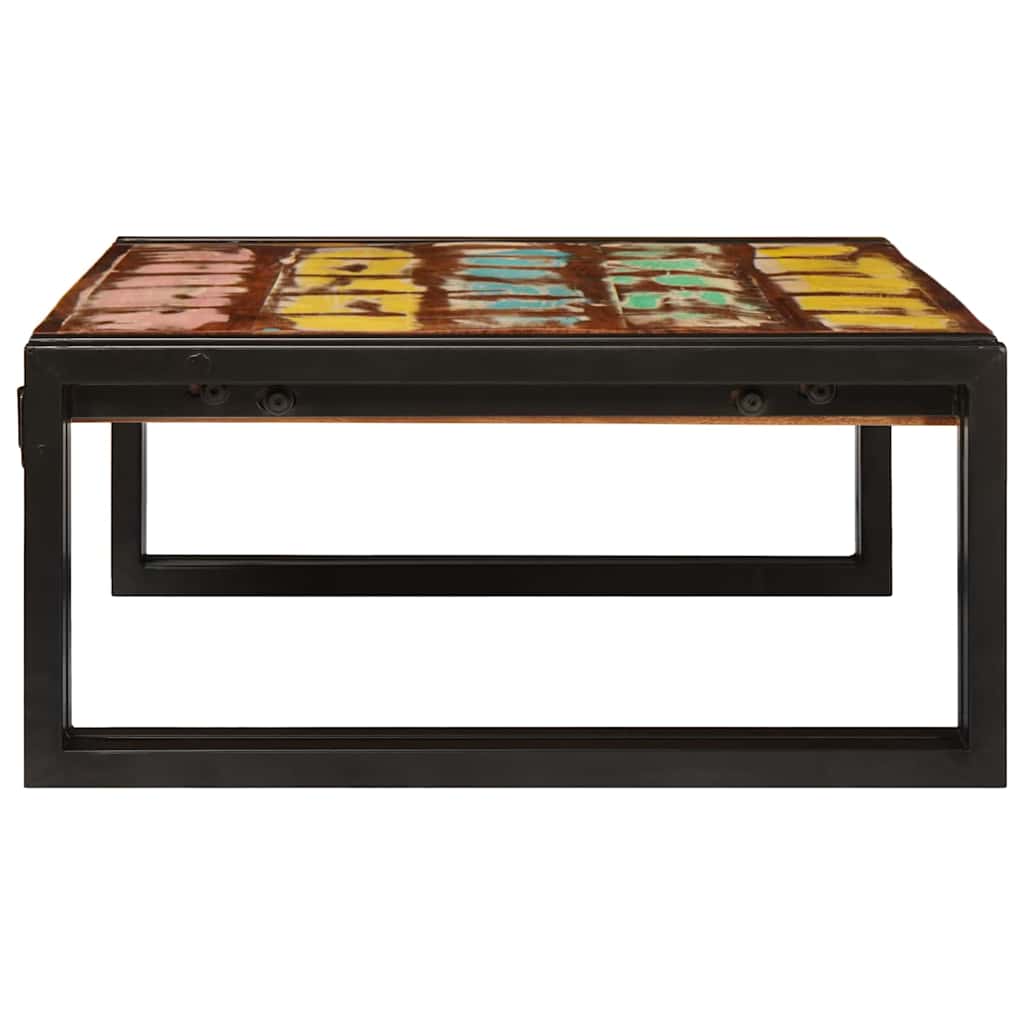 vidaXL Ράφι μπάνιου 65 x 50 x 23 εκ Μασίφ ξύλο μάνγκο και σίδερο