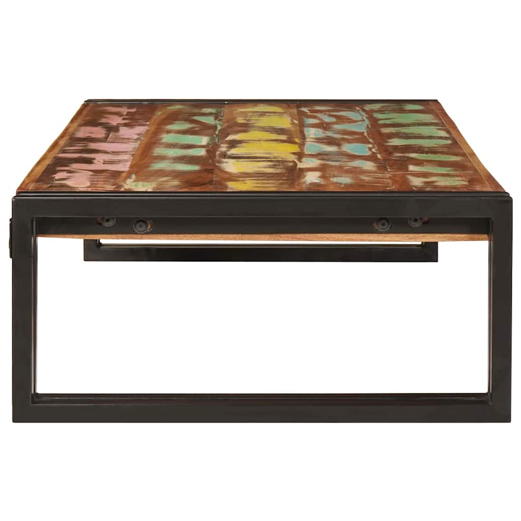 vidaXL Ράφι μπάνιου 100 x 50 x 23 εκ. Μασίφ ξύλο μάνγκο και σίδερο