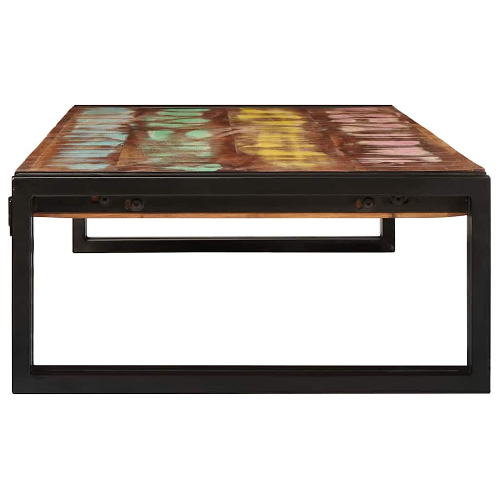 vidaXL Ράφι μπάνιου 120 x 50 x 23 εκ. Μασίφ ξύλο μάνγκο και σίδερο