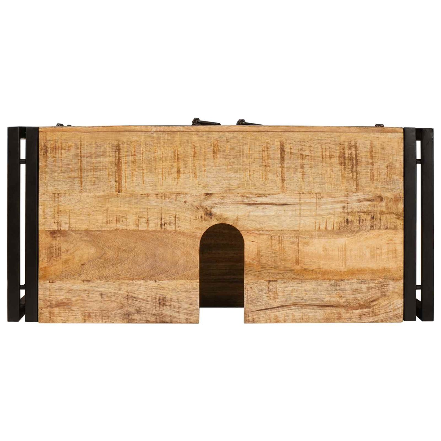 vidaXL Ντουλάπι νιπτήρα Καφέ 71 x 33 x 58 εκ. Στερεό ξύλο μάνγκο