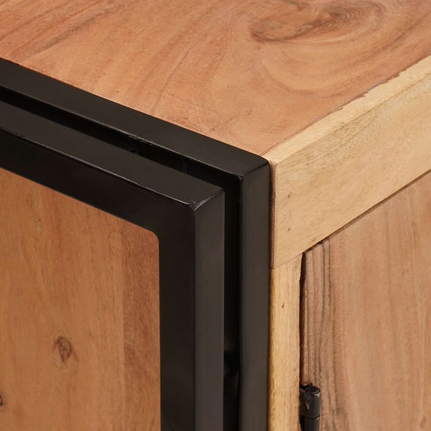 vidaXL Ντουλάπι νιπτήρα Καφέ 71 x 33 x 58 εκ. Στερεό Ξύλο Ακακίας