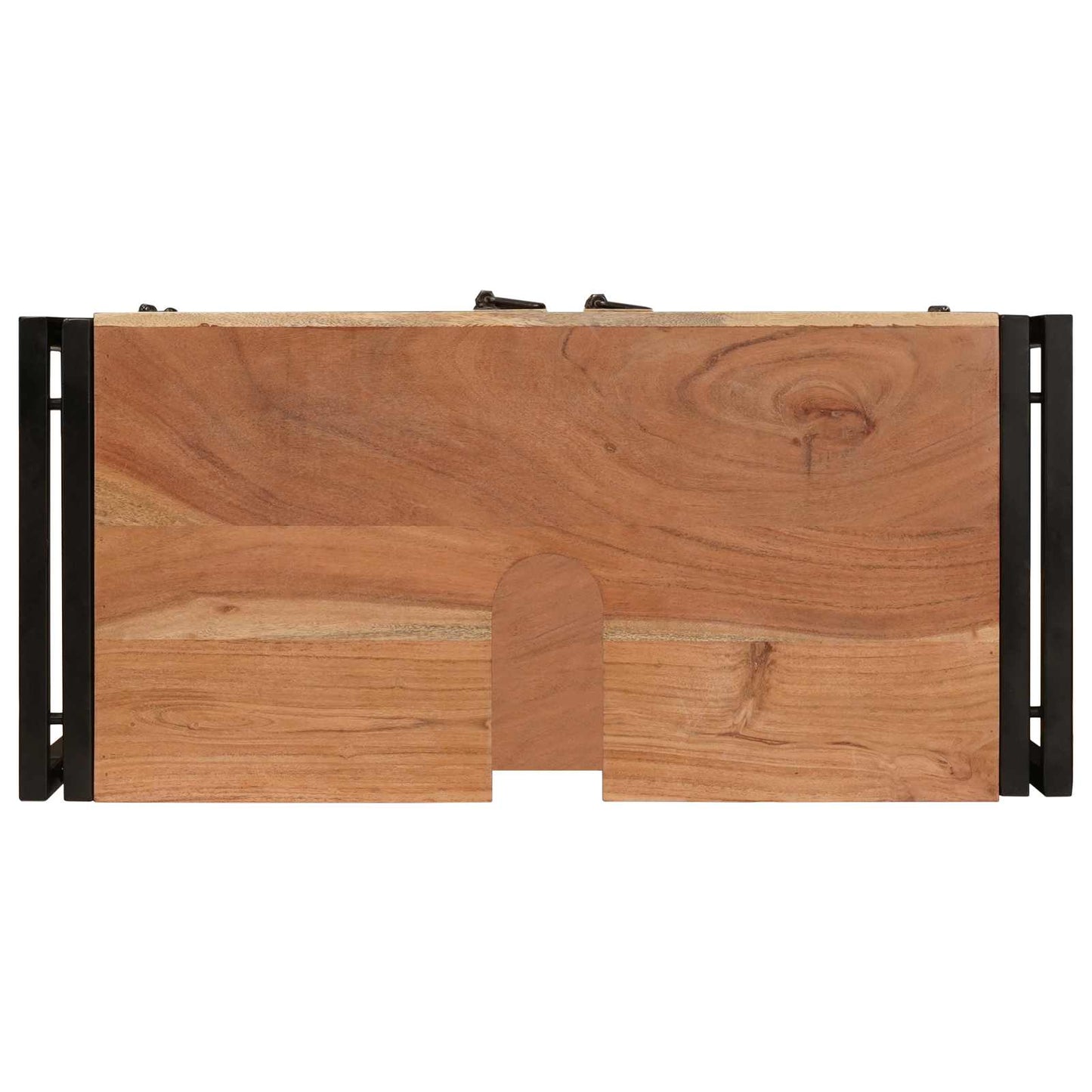 vidaXL Ντουλάπι νιπτήρα Καφέ 71 x 33 x 58 εκ. Στερεό Ξύλο Ακακίας