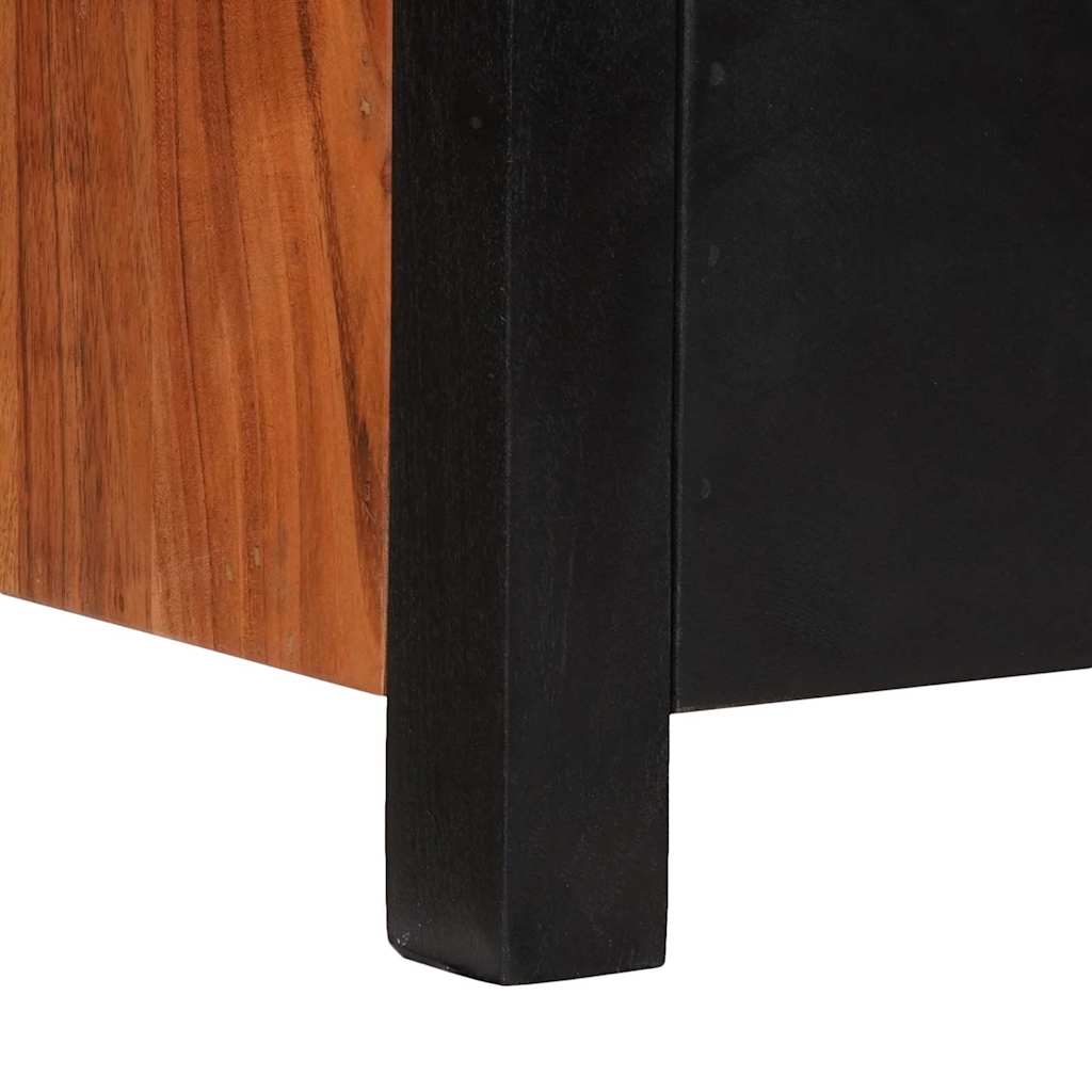 vidaXL Ντουλάπι μέσων Καφέ 110 x 30 x 40 cm Στερεό Ξύλο Ακακίας