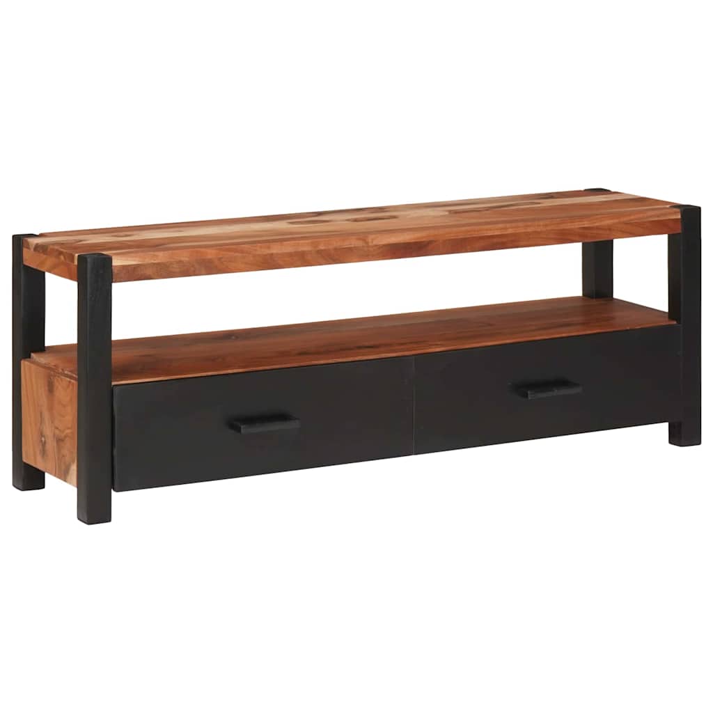 vidaXL Ντουλάπι μέσων Καφέ 110 x 30 x 40 cm Στερεό Ξύλο Ακακίας