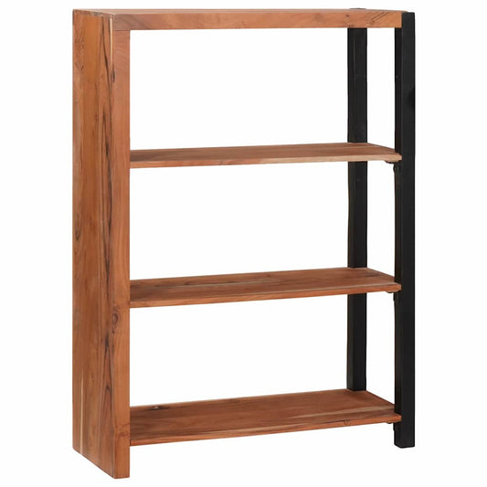 vidaXL Ράφι Βιβλίων Καφέ 80 x 30 x 110 εκ Μασίφ ξύλο ακακίας