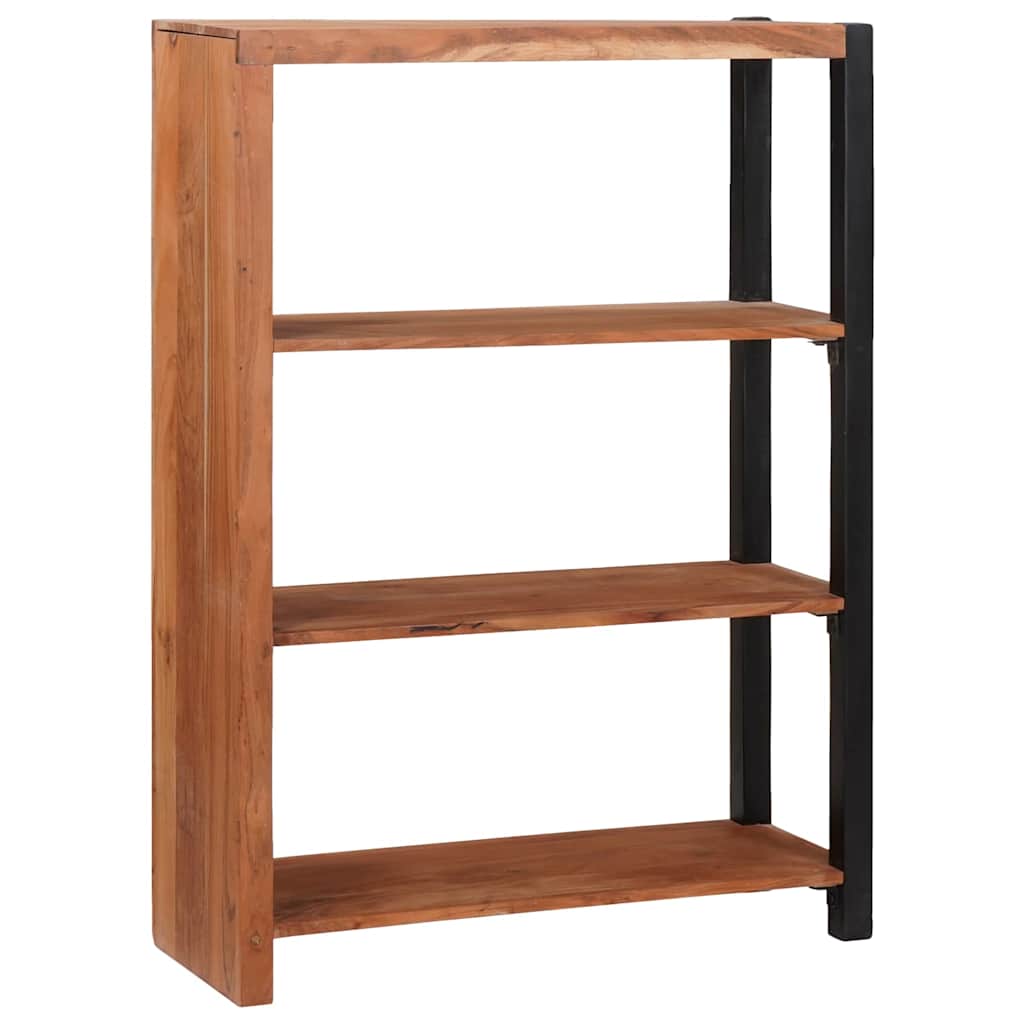 vidaXL Ράφι Βιβλίων Καφέ 80 x 30 x 110 εκ Μασίφ ξύλο ακακίας