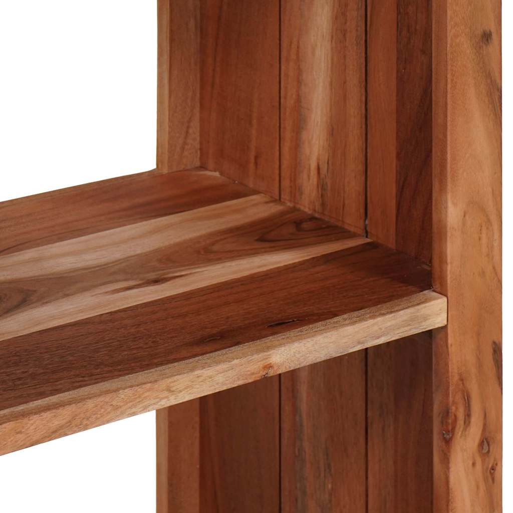 vidaXL Ράφι Βιβλίων Καφέ 80 x 30 x 75 εκ. Μασίφ ξύλο ακακίας