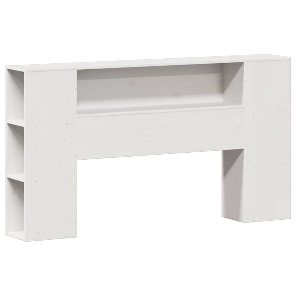 vidaXL Κρεβάτι Βιβλιοθήκη Χωρίς Στρώμα 160x200 εκ Μασίφ Ξύλο Πεύκου