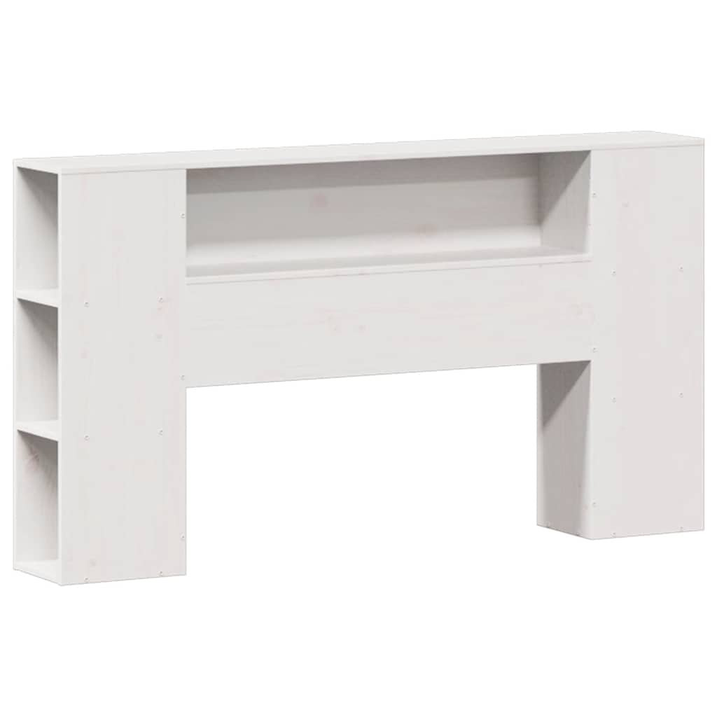 vidaXL Κρεβάτι Βιβλιοθήκη Χωρίς Στρώμα 140x200 εκ Μασίφ Ξύλο Πεύκο