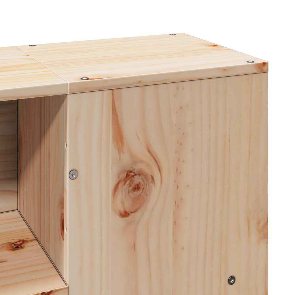 vidaXL Σκελετός Κρεβατιού Χωρίς Στρώμα 140x200 εκ Μασίφ Ξύλο Πεύκου