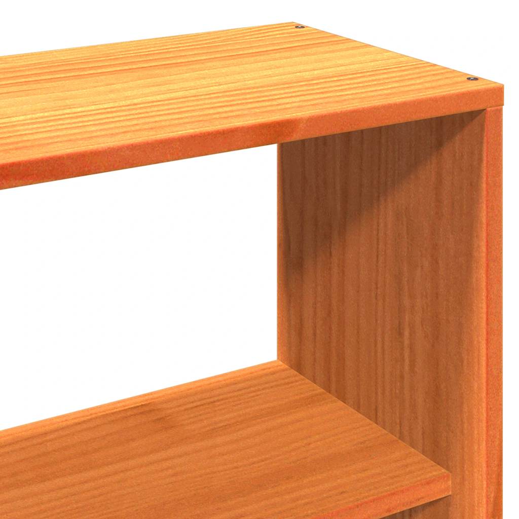 vidaXL Σκελετός Κρεβ. Χωρίς Στρώμα Καφέ Κεριού 160x200 εκ Μασίφ Πεύκο