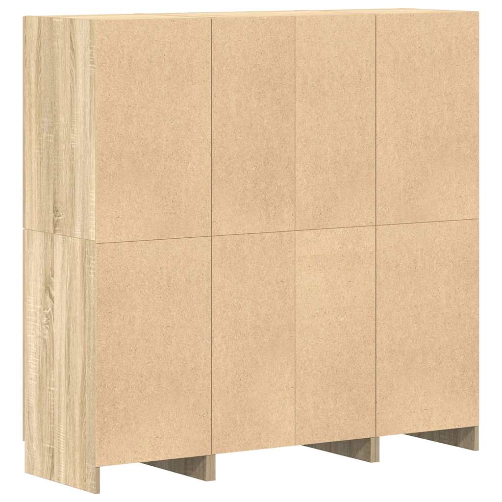 vidaXL Σετ Επίπλων Κουζίνας 3 Τεμαχίων Sonoma Δρυς Επεξ. Ξύλο