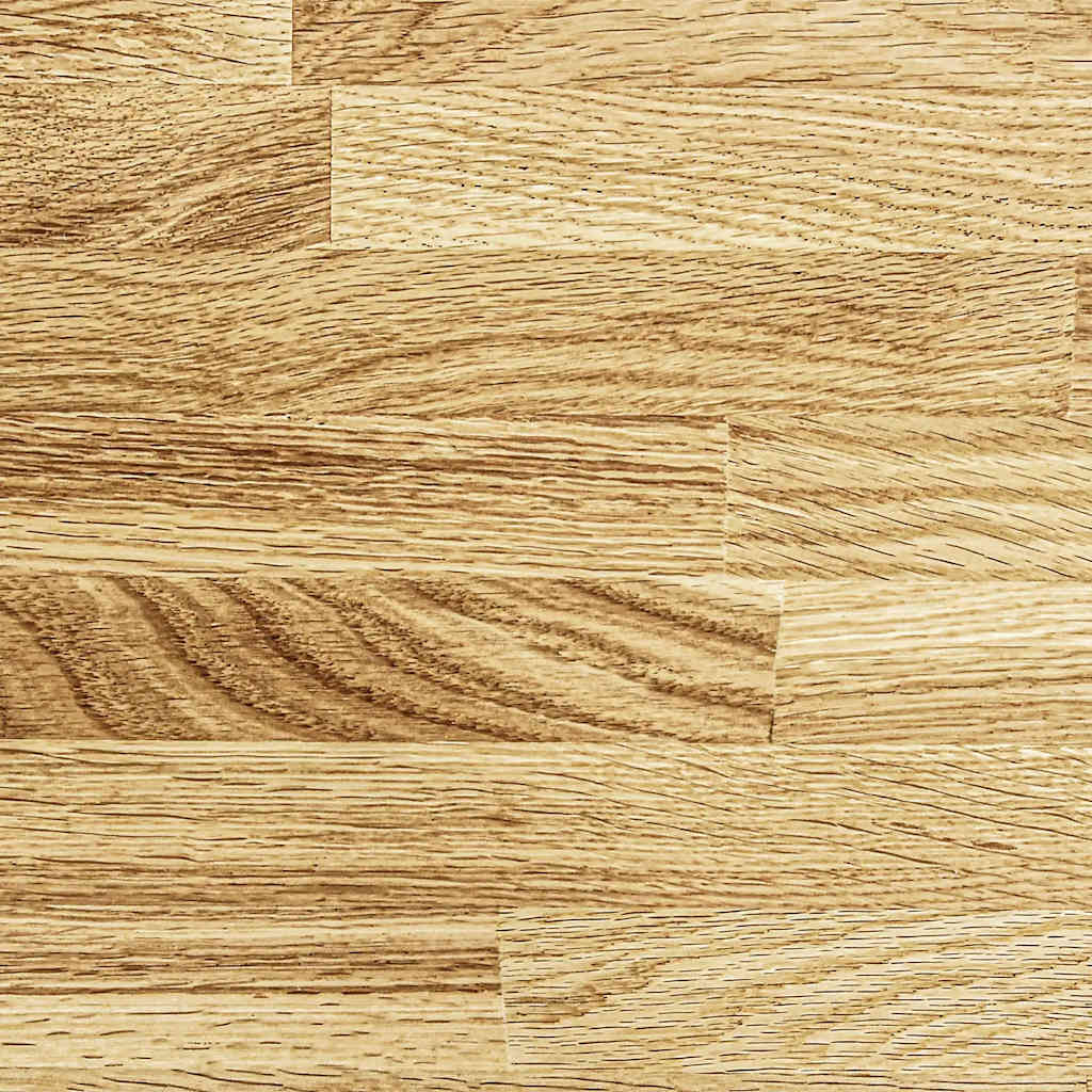 vidaXL Πλαίσιο κρεβατιού χωρίς στρώμα 200x200 cm μασίφ ξύλο δρυς