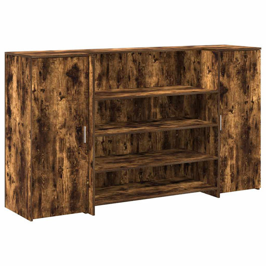 vidaXL Γραφείο υποδοχής 180x50x103,5 εκ. Επεξεργασμένο Ξύλο