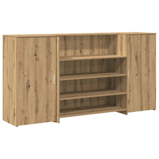 vidaXL Γραφείο υποδοχής 200x50x103,5 εκ. Επεξεργασμένο Ξύλο