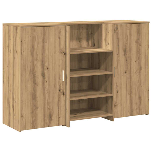 vidaXL Γραφείο υποδοχής 155x50x103,5 εκ. Επεξεργασμένο Ξύλο