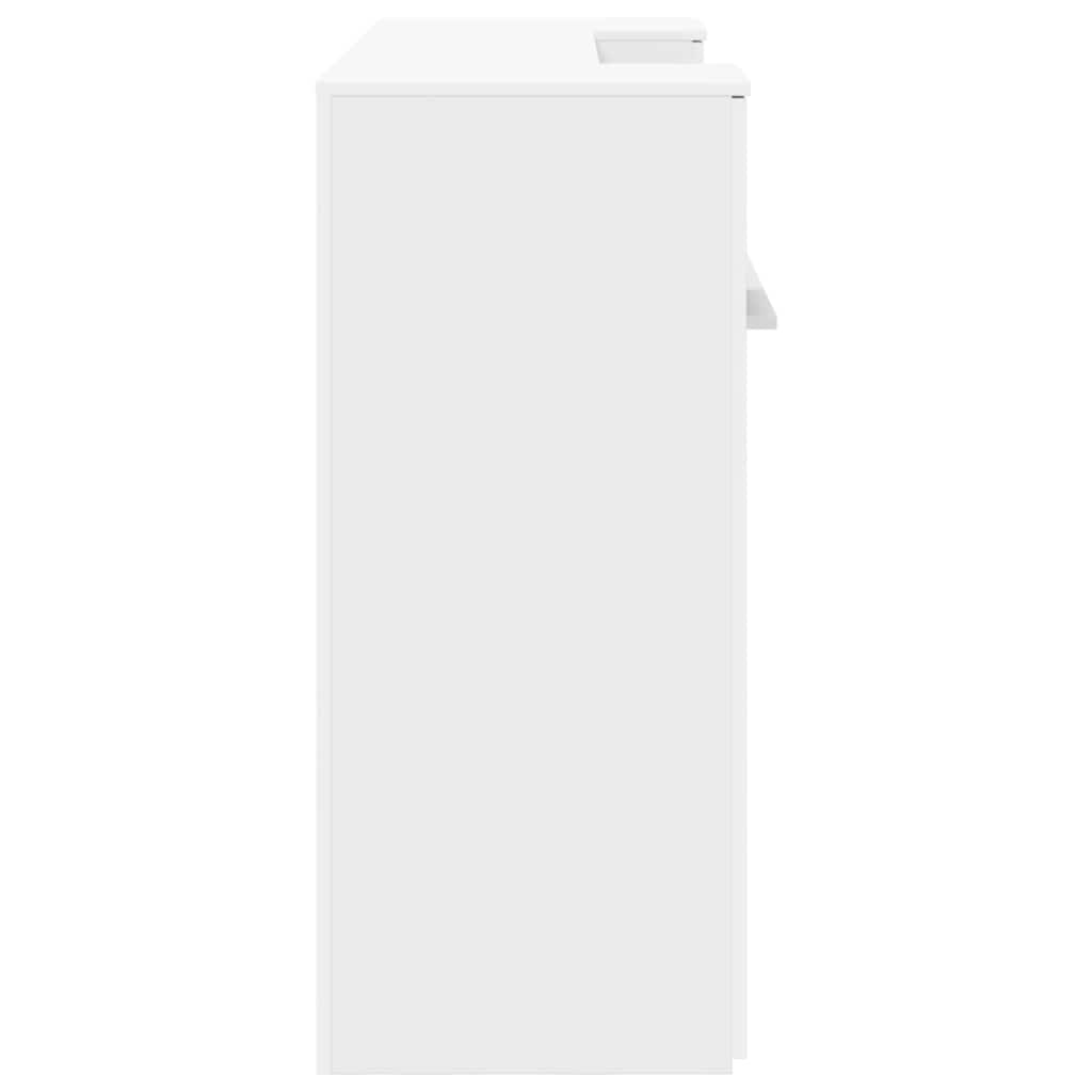 vidaXL Γραφείο Υποδοχής Λευκό 180x50x103,5 εκ. από Τεχνητό Ξύλο