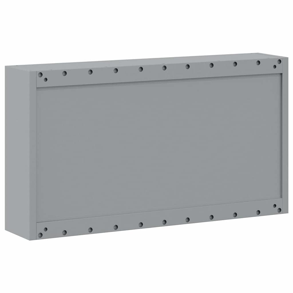 vidaXL Ντουλάπα εργαλείων με ράφι Κόκκινο και Γκρι 50 x 20 x 55 εκ.