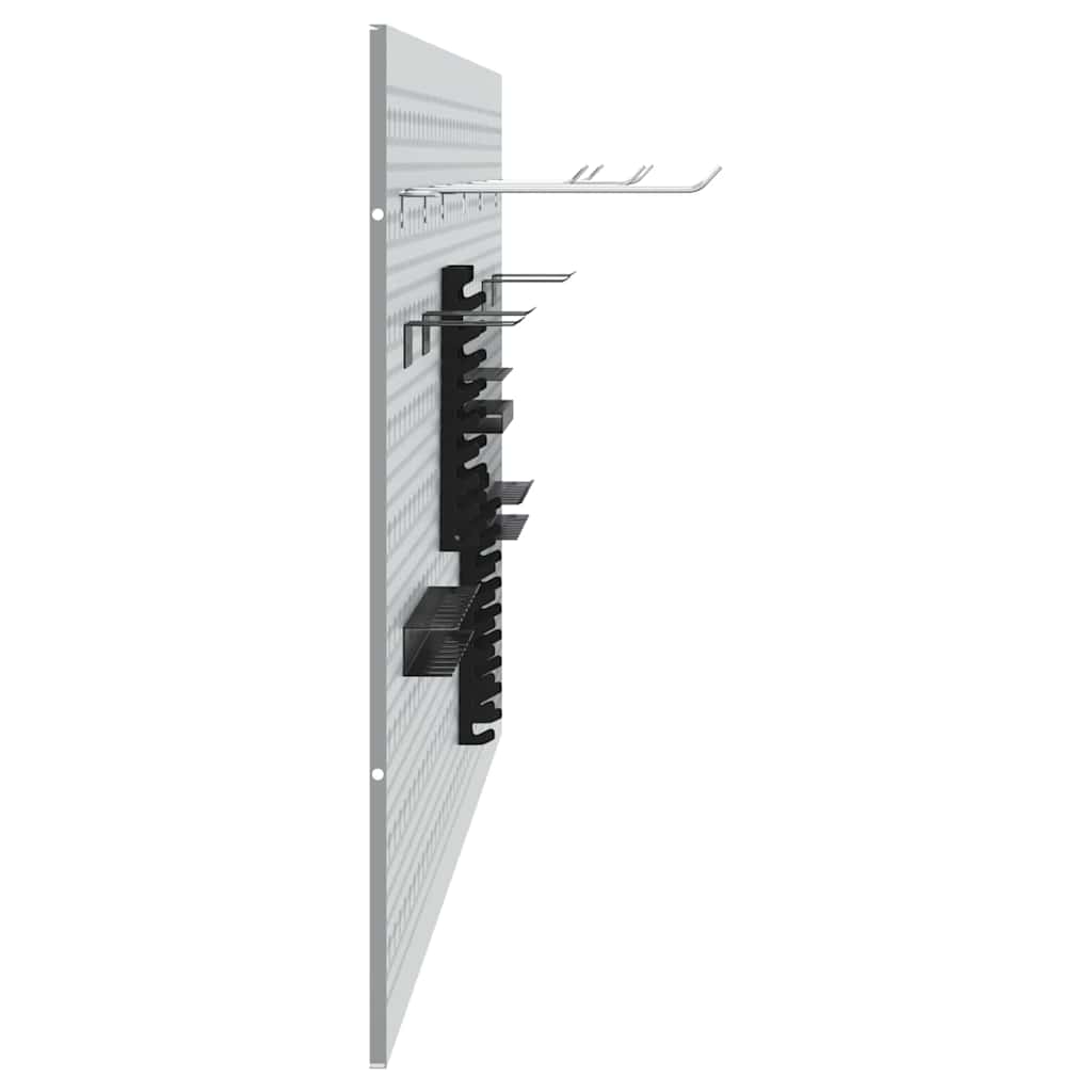 vidaXL Πάνελ Τοίχου Εργαλείων 3 pcs Γκρι 150 x 1 x 60 εκ