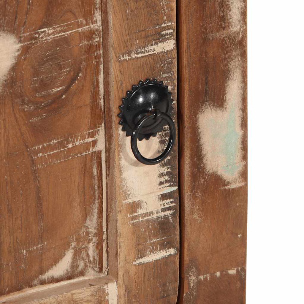 vidaXL Κομοδίνο 2 τεμάχια 40x32x46 cm Στερεό ξύλο ανακυκλωμένο