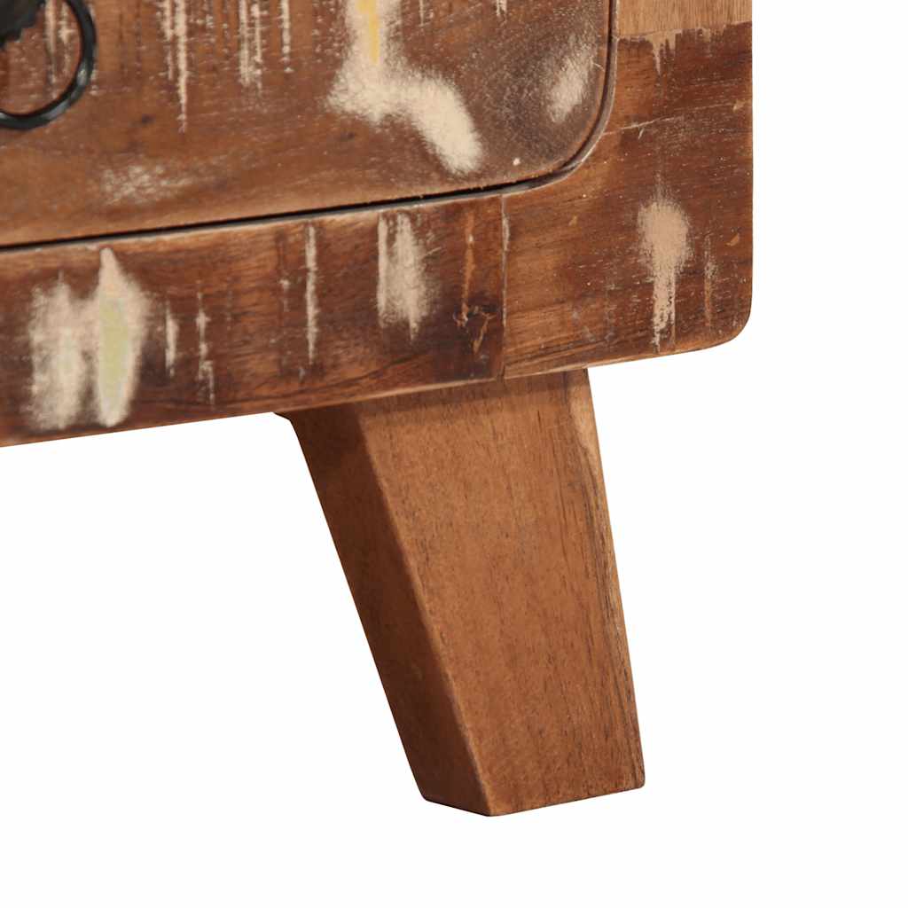 vidaXL Κομοδίνο 2 τεμάχια 40x32x46 cm Στερεό ξύλο ανακυκλωμένο