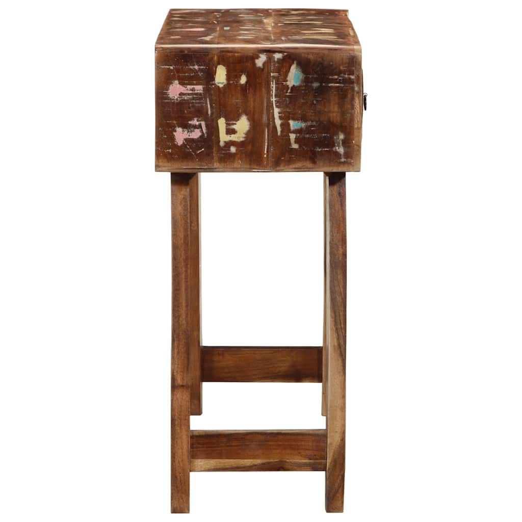 vidaXL Τραπέζι Κονσόλα 90x32x75 εκ. από Μασίφ Ανακυκλωμένο Ξύλο