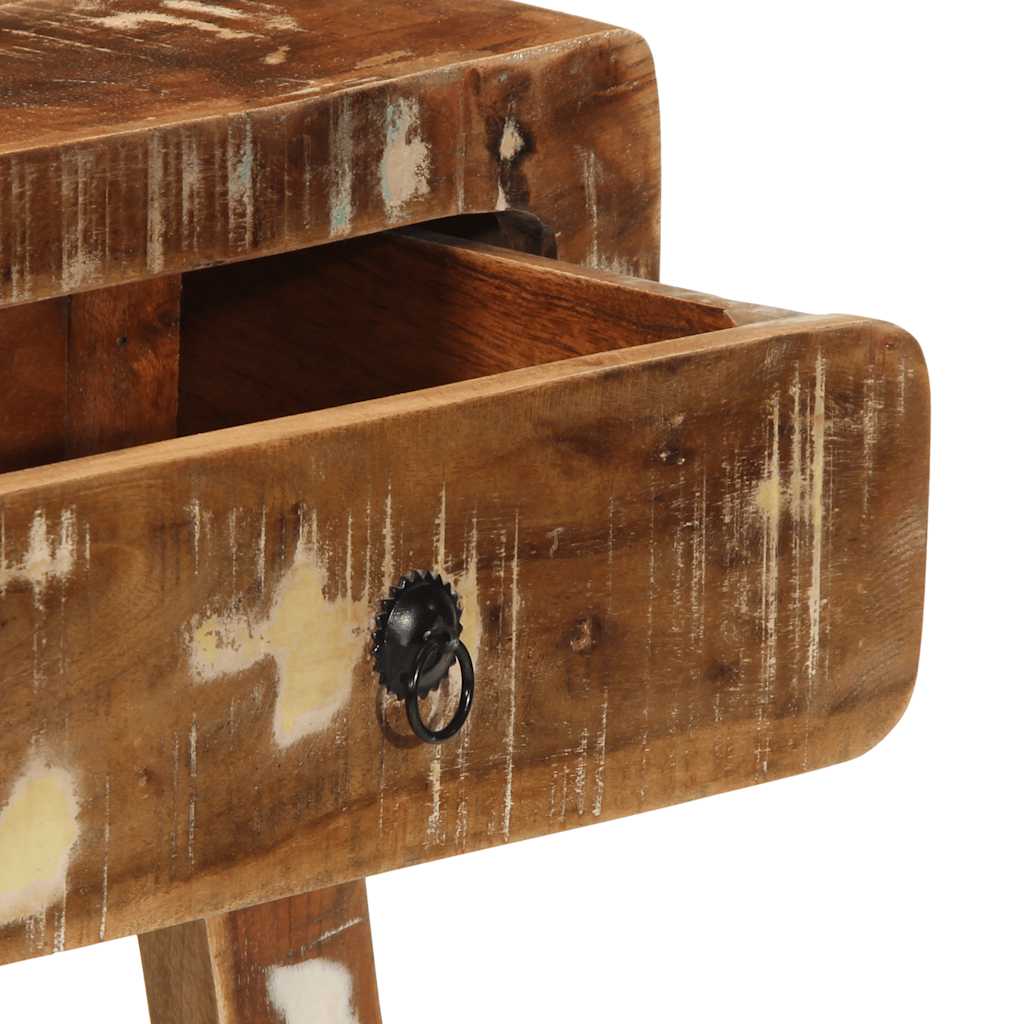 vidaXL Τραπέζι Κονσόλα 90x32x75 εκ. από Μασίφ Ανακυκλωμένο Ξύλο