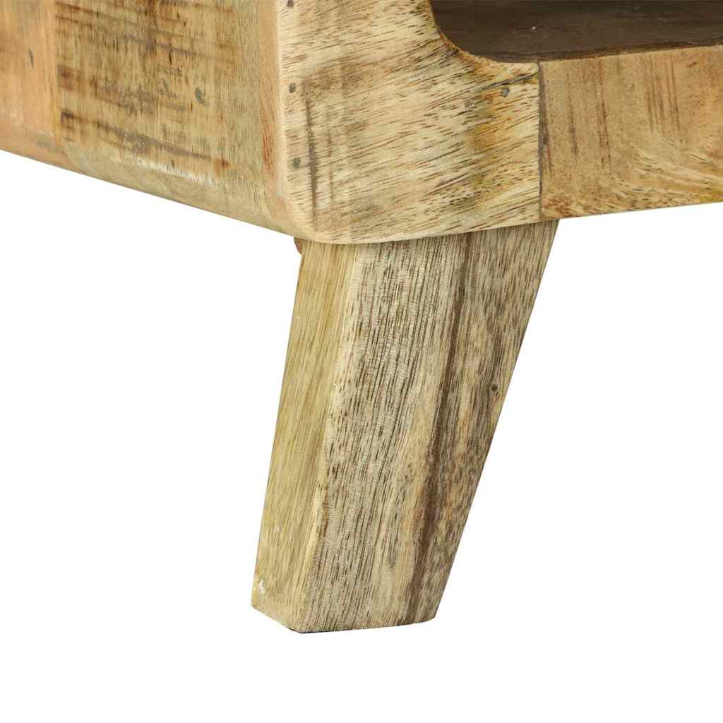 vidaXL Τραπεζάκι σαλονιού Καφέ 90 x 50 x 35 cm Στερεό ξύλο μάνγκο