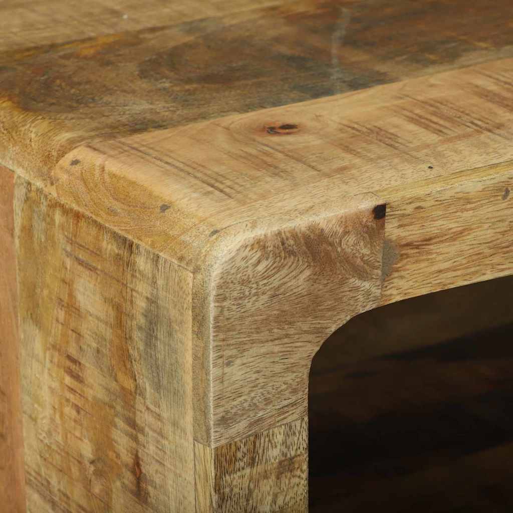 vidaXL Τραπεζάκι σαλονιού Καφέ 90 x 50 x 35 cm Στερεό ξύλο μάνγκο