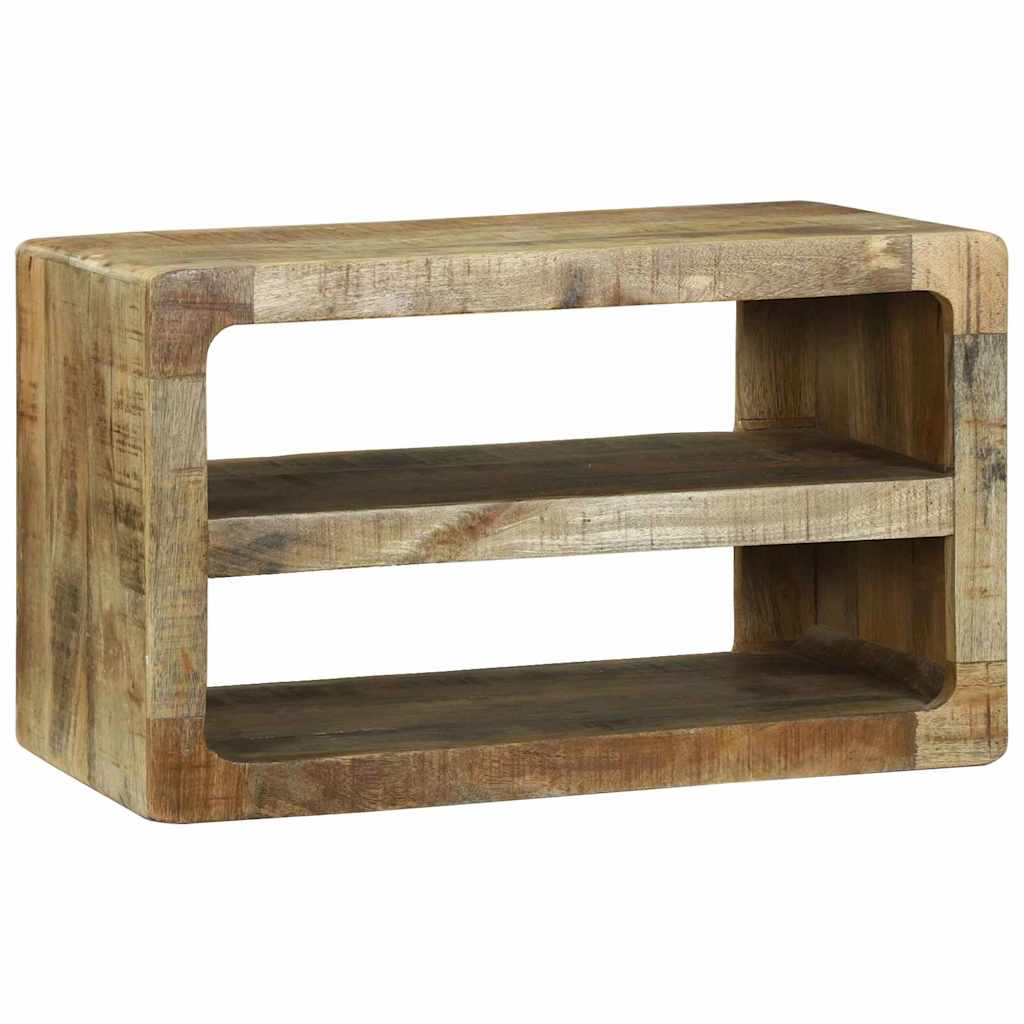 vidaXL Ντουλάπι TV με ράφι Καφέ 60 x 32 x 36 εκ. Μασίφ ξύλο μάνγκο