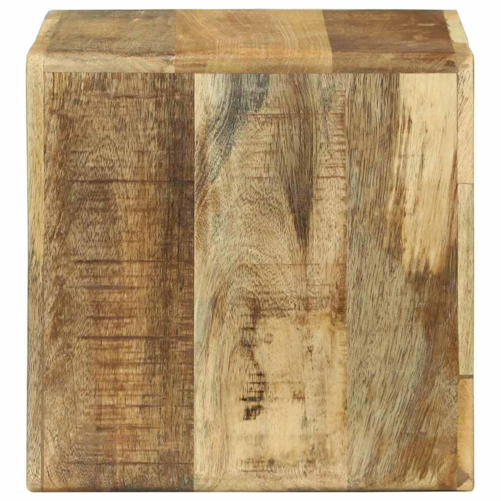 vidaXL Μονάδα Τηλεόρασης 2 pcs Καφέ Μασίφ ακατέργαστο ξύλο μάνγκο