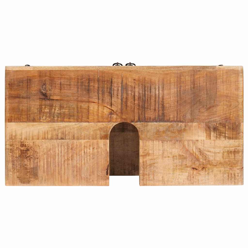 vidaXL Ντουλάπι Μπάνιου Καφέ Σοβαρή Μανγκο ξυλεία και Τεχνική ξυλεία