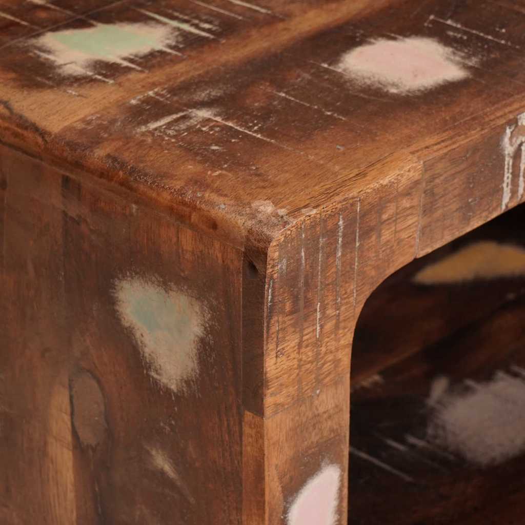 vidaXL Κομοδίνα 45 x 30 x 24 εκ. Μασίφ ανακυκλωμένο ξύλο