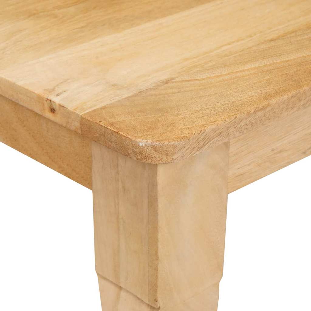 vidaXL Τραπεζάκι σαλονιού Καφέ 110 x 55 x 77 εκ Στερεό ξύλο μάνγκο