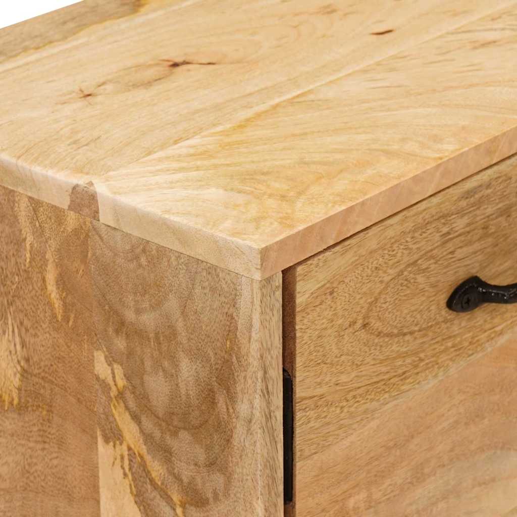 vidaXL Βάσεις Τηλεόρασης Καφέ 110 x 30 x 46 εκ. Στερεό ξύλο μάνγκο