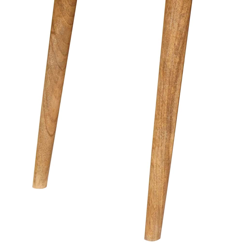 vidaXL Γραφείο γραφής Καφέ 110 x 55 x 76 cm Στερεό ξύλο μάνγκο