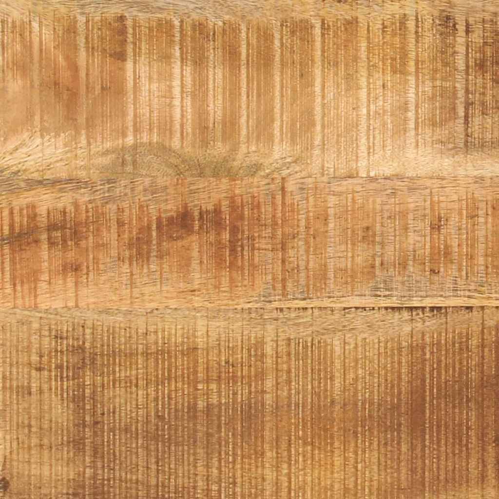 vidaXL Τραπεζάκι σαλονιού Καφέ και Μαύρο Στερεό ξύλο μάνγκο