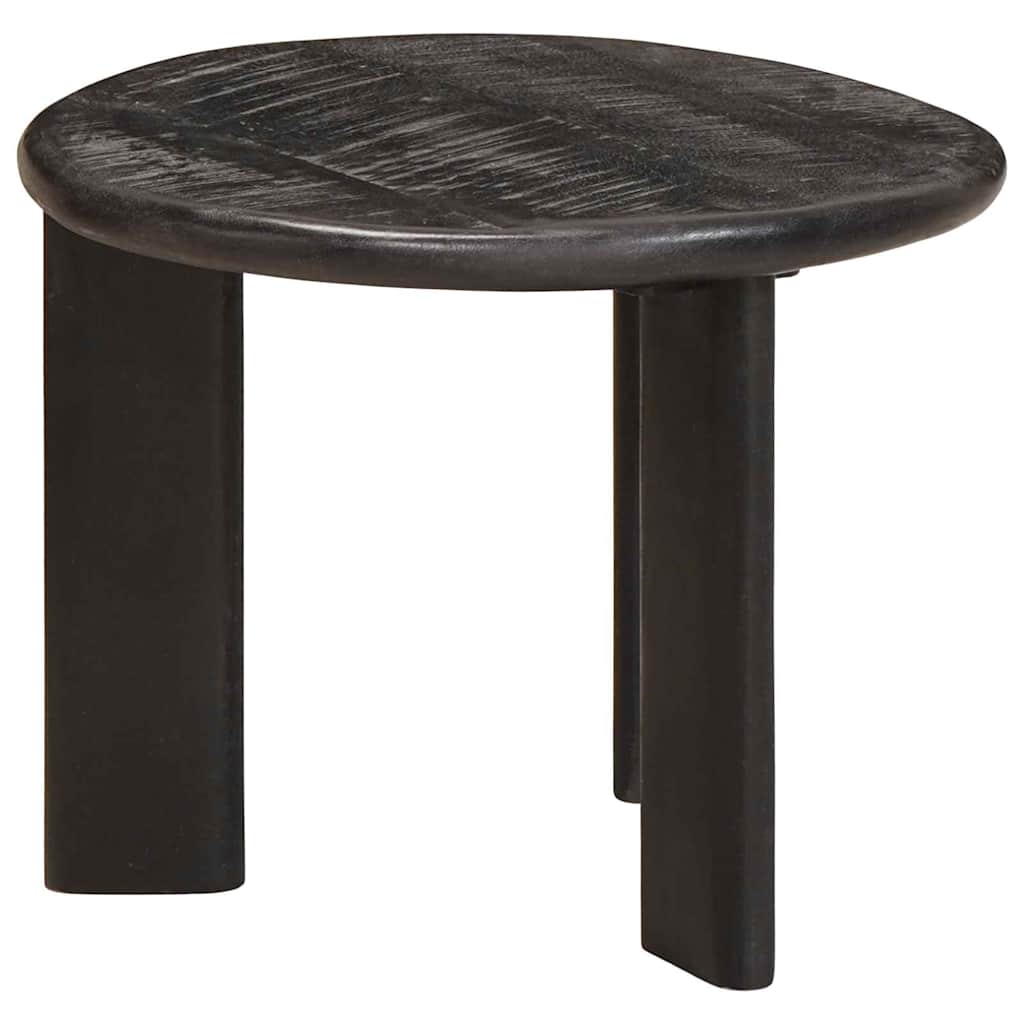 vidaXL Τραπεζάκια Καφέ Στερεών 2 pcs Λευκό Στερεό ξύλο μάνγκο