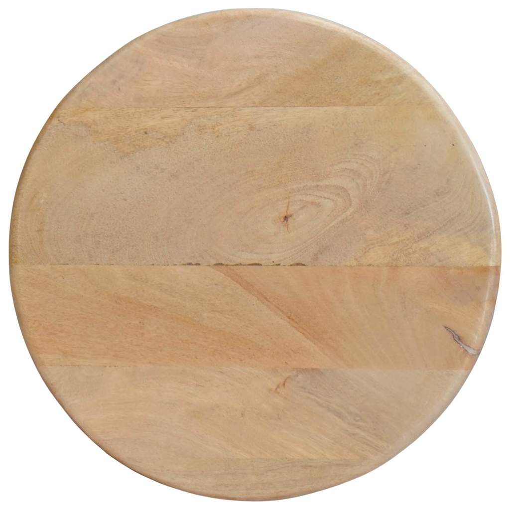 vidaXL Τραπεζάκια Καφέ Στερεών 3 pcs Μαύρο Στερεό ξύλο μάνγκο