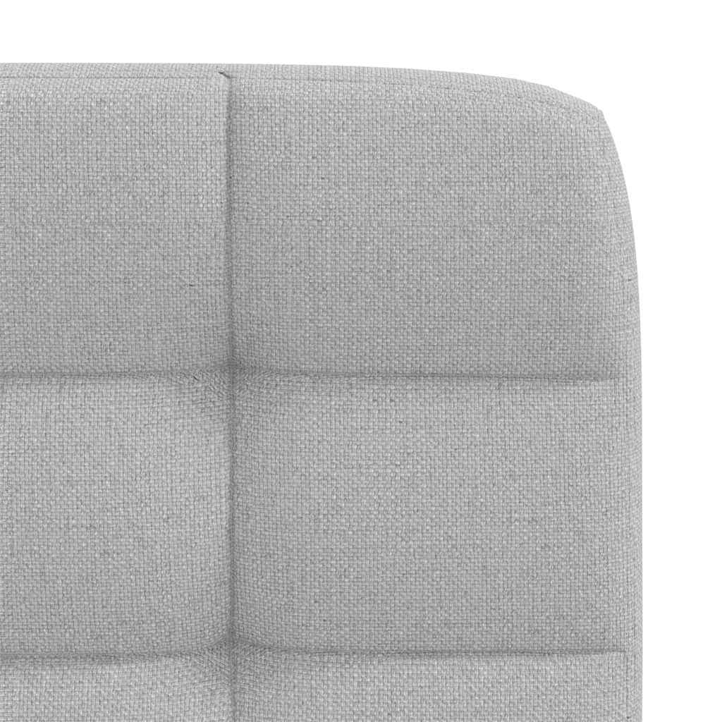 vidaXL Καρέκλες Τραπεζαρίας 2 τεμ. Σύννεφο Γκρι Υφασμάτινες