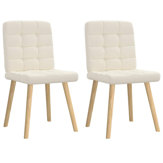 Καρέκλες Τραπεζαρίας vidaXL 2 τεμ Λινό